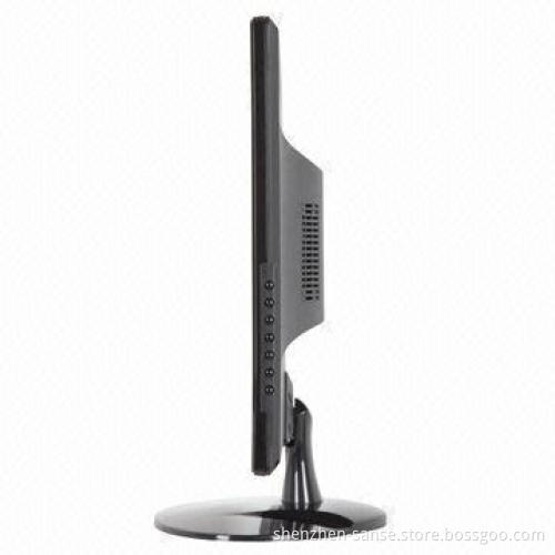 21.5-inch CCTV LED Monitor, High-glossy, BNC/S-video/HDMI/VGA, Audio In/Out, Base/Wall Mount Option